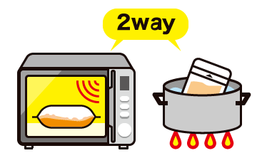 Image of microwave and water bath